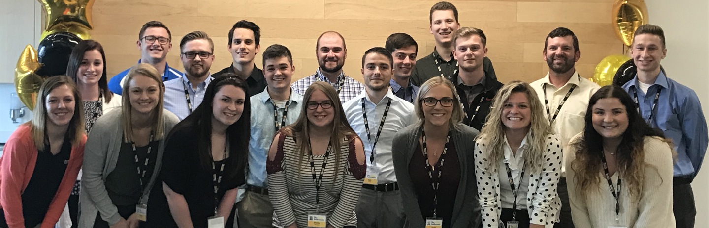 Group intern photo in The Andersons headquarter's board room