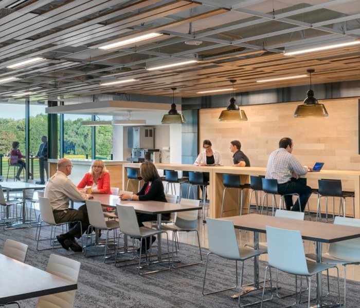 The Andersons headquarters cafe space